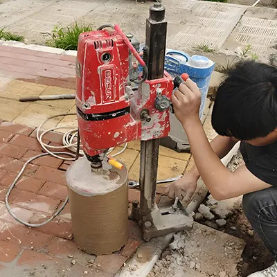 Perforadora diamantada para hormigon (concreto)