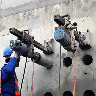 Perforadora diamantada para hormigon (concreto)
