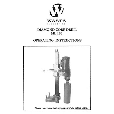 Perforadora diamantada para hormigon (concreto)
